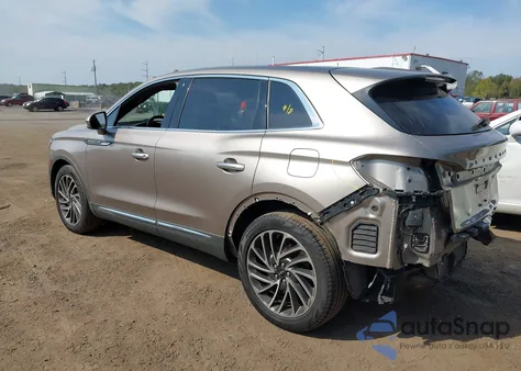 2019 Lincoln Nautilus Reserve from USA, damaged, VIN 2LMPJ8LP3KBL27996